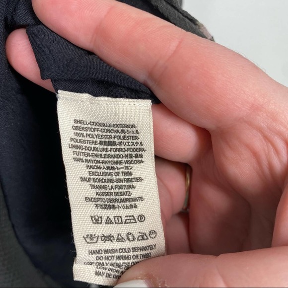 FREE PEOPLE Penny Lover Mini Dress Floral Cold Shoulder Grey Pink Black Sheer XS - Picture 5 of 11